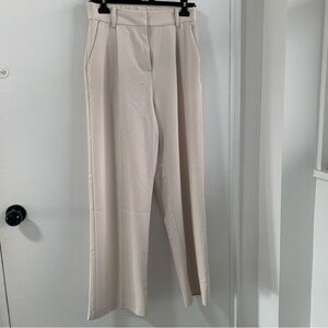 H&M linen Cream Women's Pants